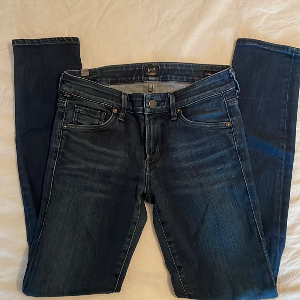 Citizens of Humanity Arielle mid-rise skinny dark jeans